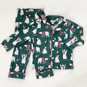 Hatley Holiday Pajamas, Size 4